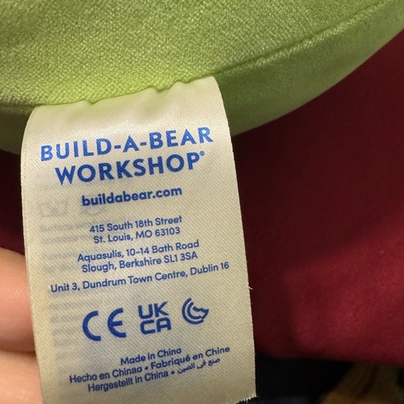 Build a Bear: SKOOSHERZ™ Spring Green Frog Stuffed Animal - Picture 6 of 8